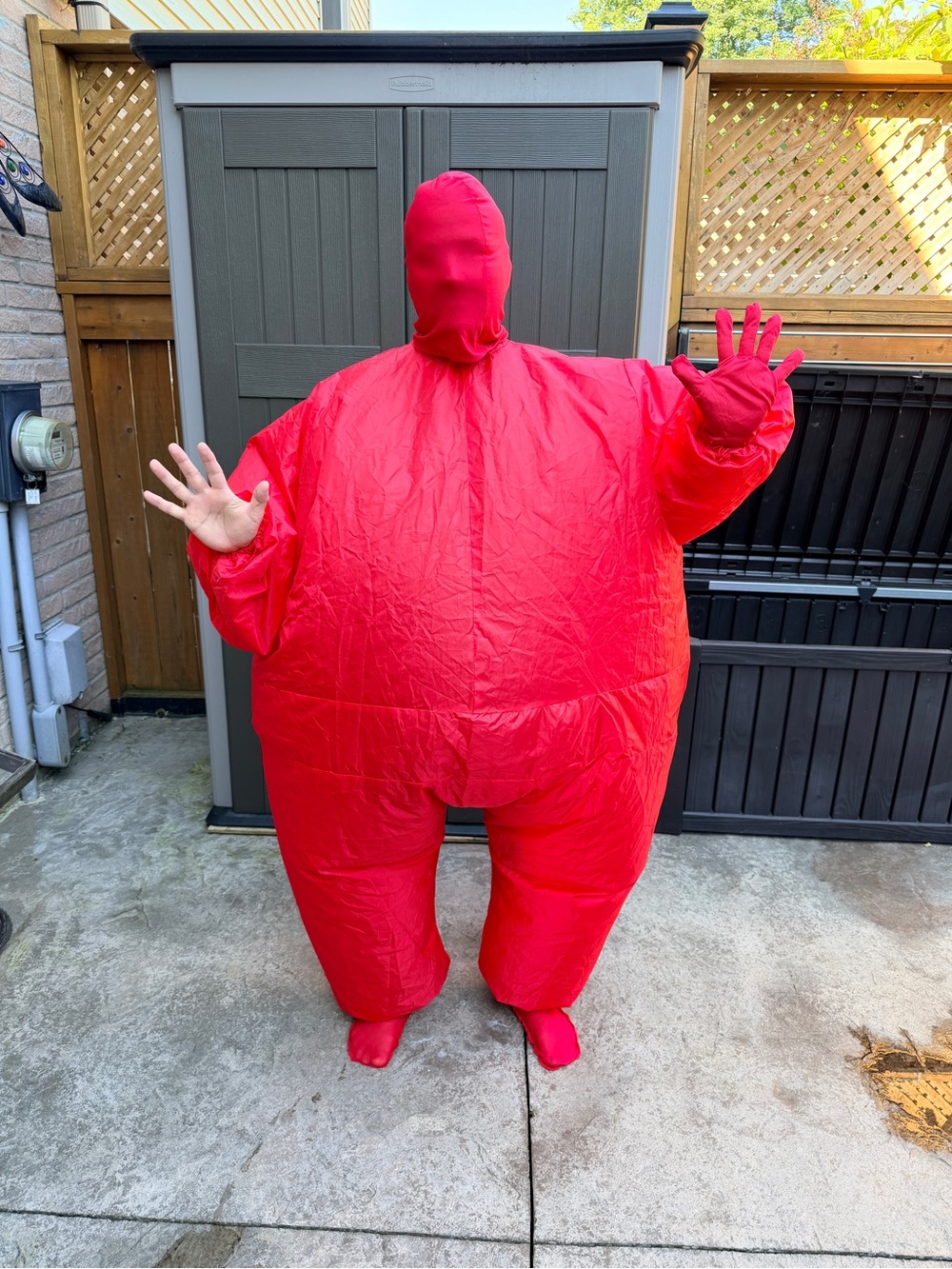 2 Adult Inflatable Halloween Costumes –Working Condition Questionable READ Disc. - Picture 2 of 15